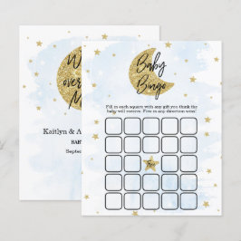 Över Måne | Boys Baby Shower Bingo