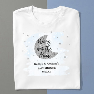 Över Måne Boys Baby Shower T Shirt
