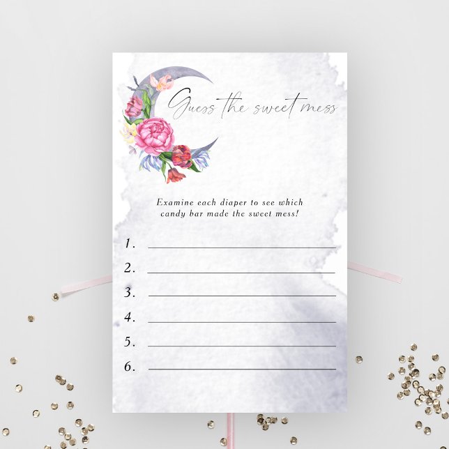 Över Måne Gissa den svenske  babyduschen (Skapare uppladdad)