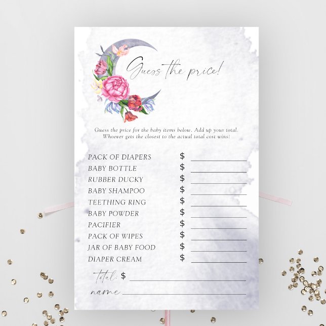 Över Måne gissar det prisa spelet (Skapare uppladdad)