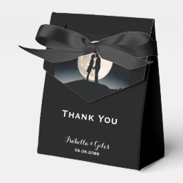 Över Måne och Starry Night Bröllop Presentaskar