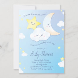 Över Måne och stjärnor Inbjudningar