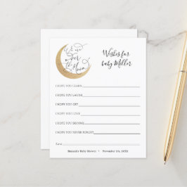 Över Måne Önskemål för Baby