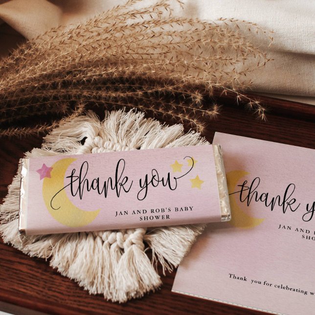 Över Måne, Rosa Candy Pub Papper Wrapper Flygblad (Skapare uppladdad)