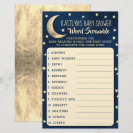 Över Måne | Skuggspel för babyskor Ord