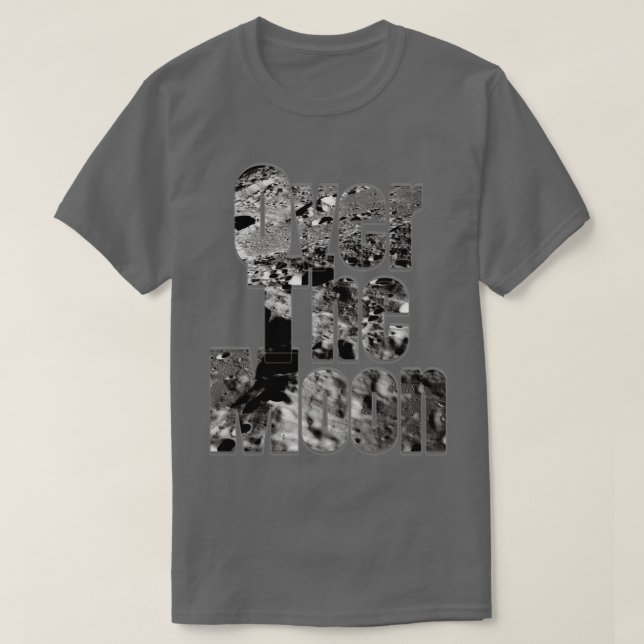 Över Måne T Shirt (Design framsida)
