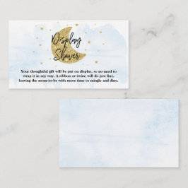 Över Måne | Visning för babyskor för pojkar Tilläggskort