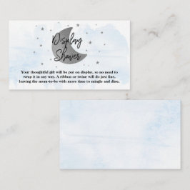 Över Måne | Visning för babyskor för pojkar Tilläggskort