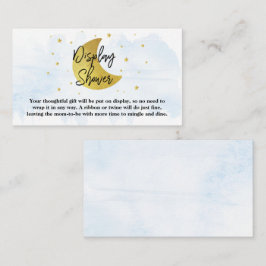 Över Måne | Visning för babyskor för pojkar Tilläggskort