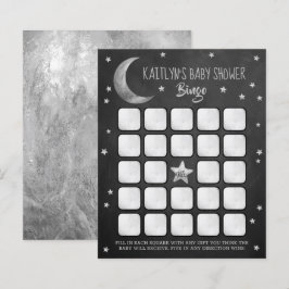 Över månen | Baby Shower Bingo