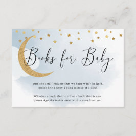 Över månen Blå bok begäran, Böcker för bebisar Tilläggskort