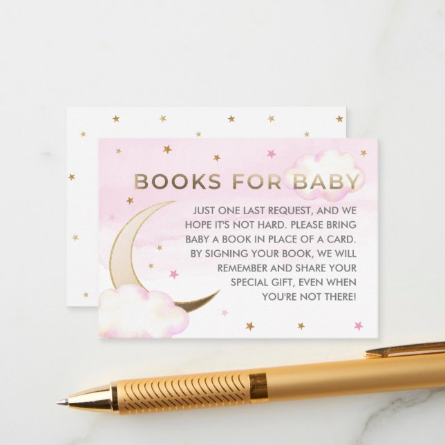 Över månen bokförfrågningskort tilläggskort (Fram/Back In Situ)