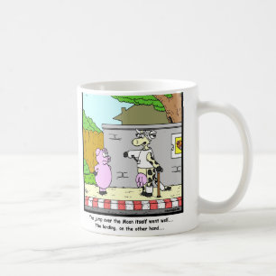 Över månen kaffemugg