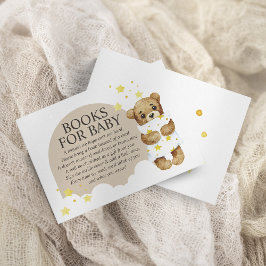 Över Månen Teddybjörn Böcker för Bebis  Tilläggskort