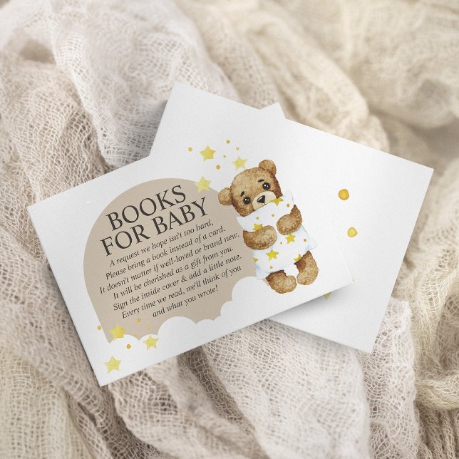 Över Månen Teddybjörn Böcker för Bebis  Tilläggskort (Skapare uppladdad)
