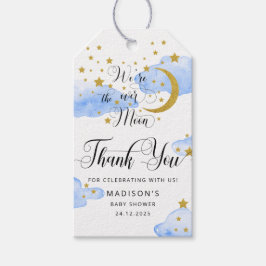 Över Märkrna för babyskor i Måne Presentetikett