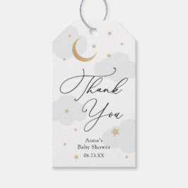 Över Märkrna för babyskor i Måne Presentetikett