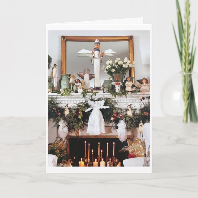 **ÖVER MILERNA** I CHRISTMAS HELGKORT (Framsida)