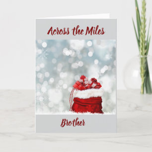 ÖVER MILERNA TILL "MY BROTHER" I CHRISTMAS HELGKORT