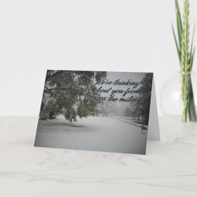 Över Miles Helgkort (Framsida)