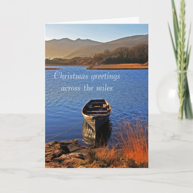 Över Milesjulhälsningarna Helgkort (Framsida)