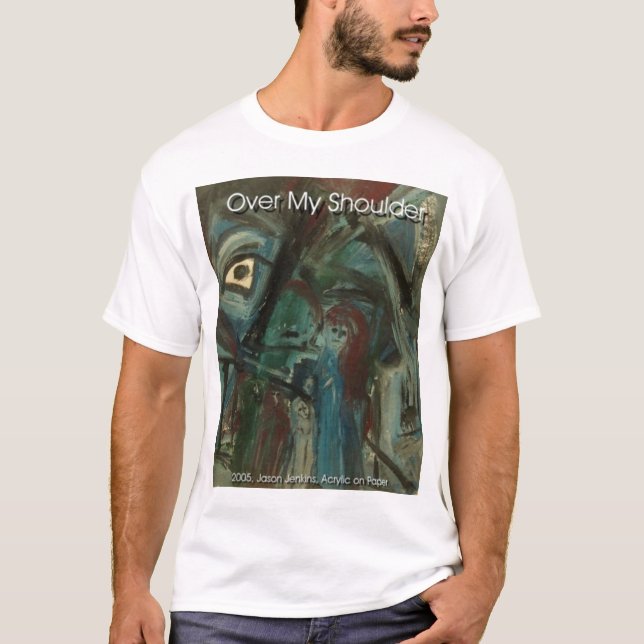ÖVER MIN AXEL T-SHIRT (Framsida)
