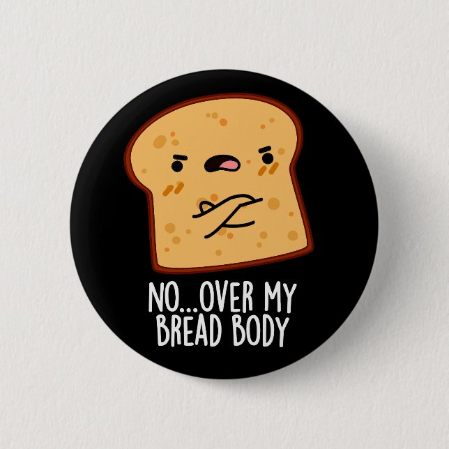 Över min brödbrödbrödbrödrosa Mörk BG Knapp (Framsida)