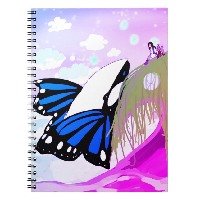 Över molnen anteckningsbok (Framsidan)