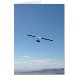 Över molnen hälsningskort