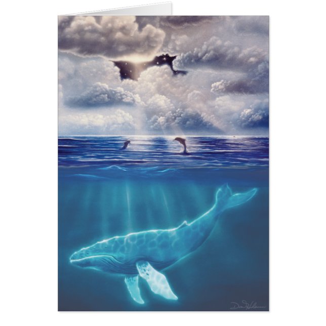 Över och under hälsningskort (Framsidan)