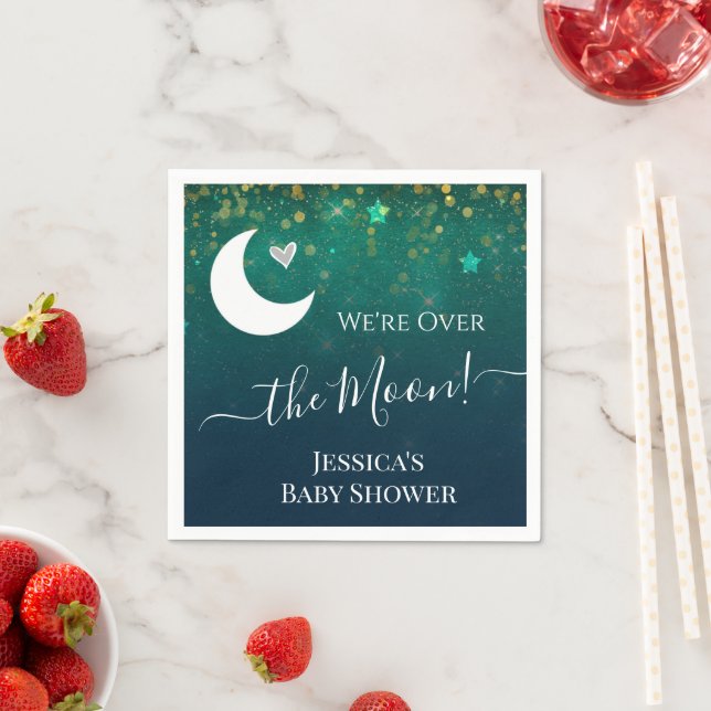 Över Pappersservett för Måne babyskor (Insitu)