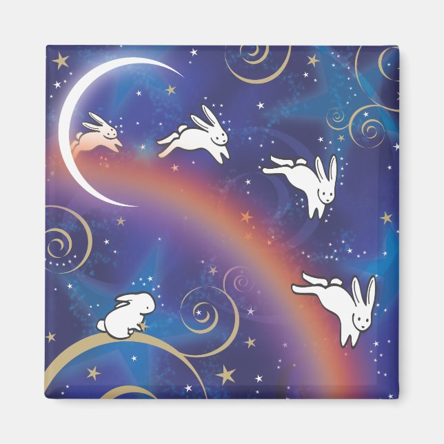 ÖVER RAINBOW BRIDGE MAGNET (Framsidan)