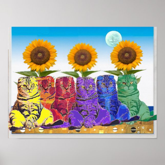 Över Regnbågarna i Ukraina Poster (Framsidan)