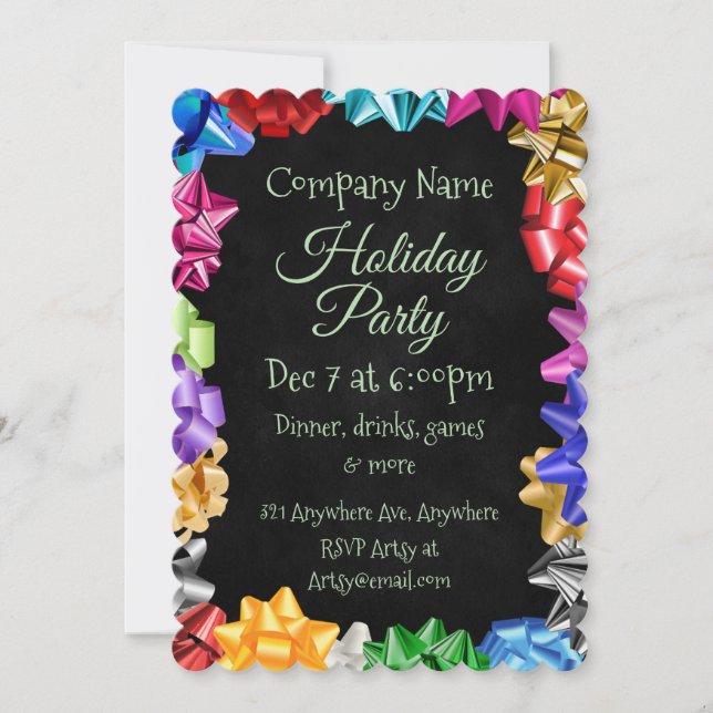 Över Regnbågarna Inbjudningar (Framsida)