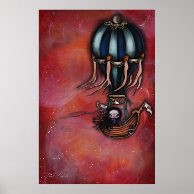 Över Regnbågbåten Poster (Framsidan)