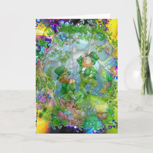 Över Regnbågen av Janiece Senn Kort (Framsida)