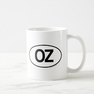 Över regnbågen kaffemugg