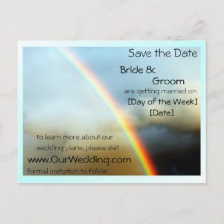 ÖVER REGNBÅGEN MEDDELANDE VYKORT