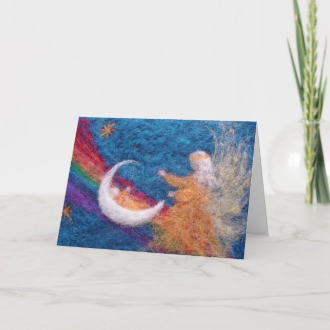 Över regnbågen överbrygga kort (Framsida)