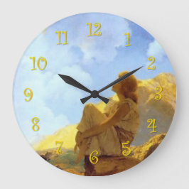 Över regnbågen stor klocka