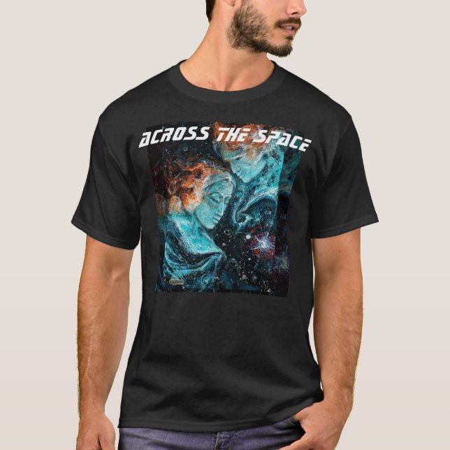 Över rymden t shirt (Framsida)