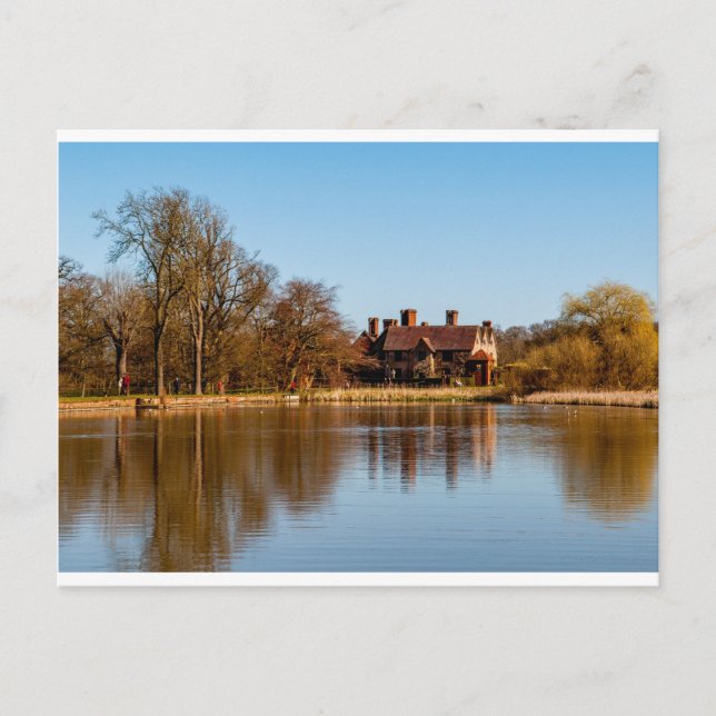 Över sjö. vykort (Framsida)