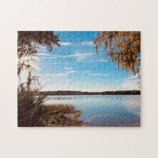 Över sjön pussel