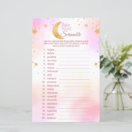 Över skam för babyskor över Måne Ord