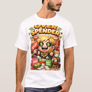 over spender t shirt