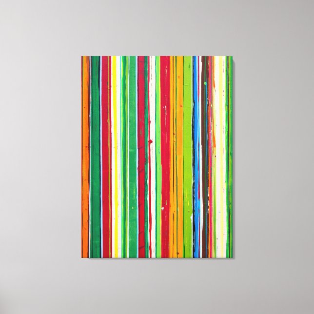 Över styrelsen 30 x 40 Kanvastryck (Framsida)