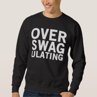 Över Swagulating Crewneck Långärmad Tröja