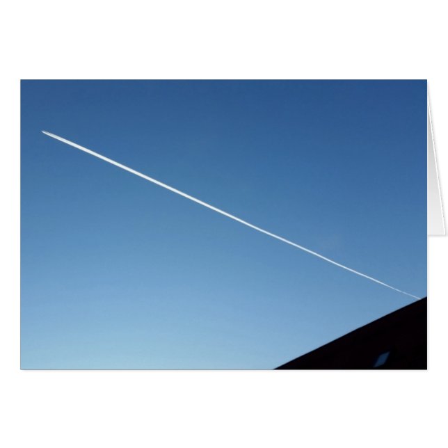 över tak hälsningskort (Framsidan Horizontal)