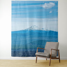 Över Träd Line Blue Forest och Himlar