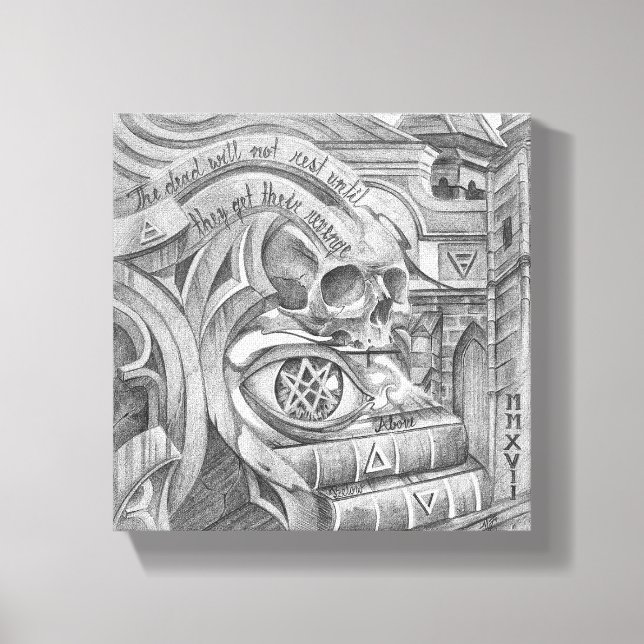 Över under canvastryck (Framsida)